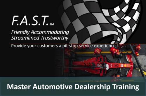 Master Automotive Dealership Trainig